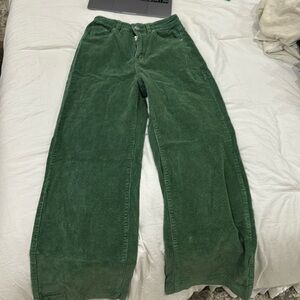 straight leg corduroy pants